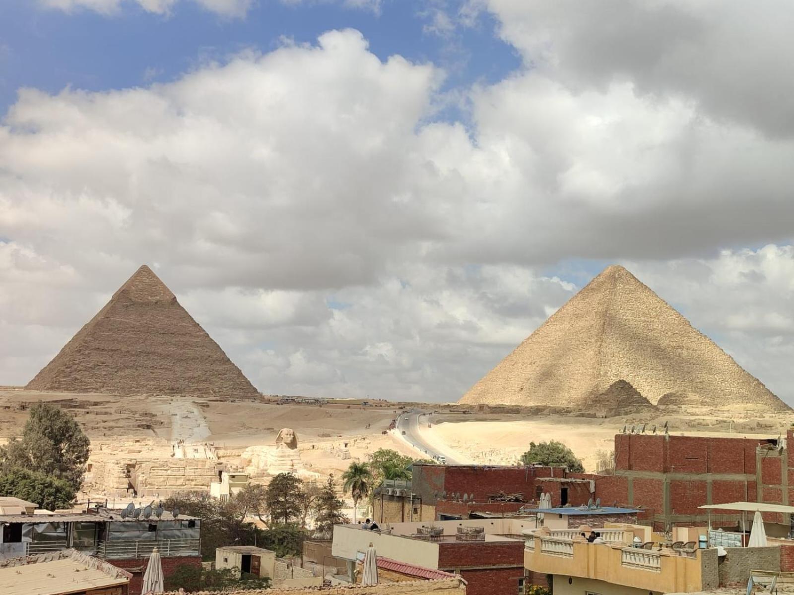 Narmer Pyramids View Kafrat al Jabal Exterior foto
